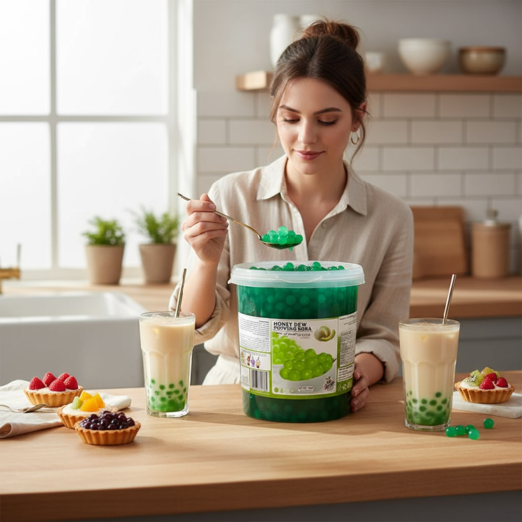 طرز تهیه بابل تی طالبی ٬ طرز تهیه بوبا طالبی