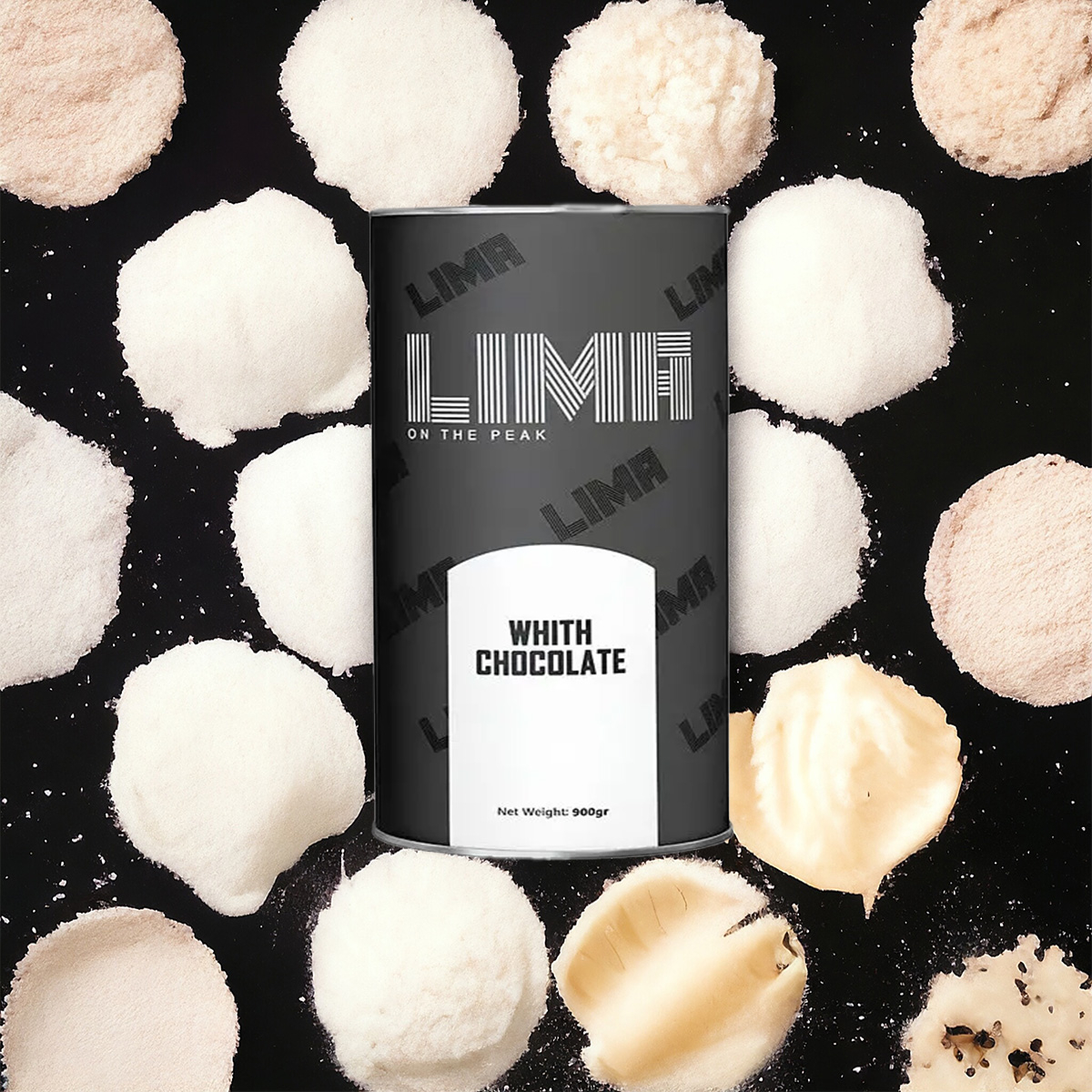  خرید پودر وایت چاکلت لیما (۹۰۰گرمی) 