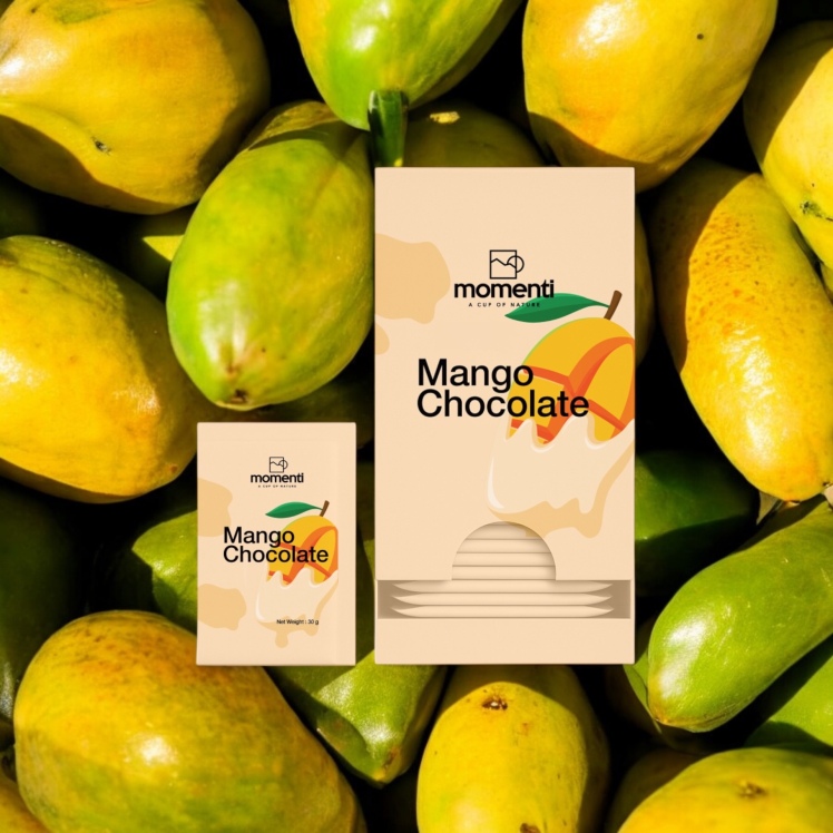 خرید پودر مانگو چاکلت مومنتی از ‌بی۳شاپ