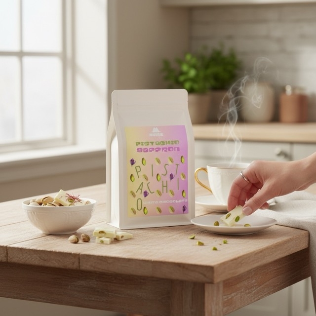 خرید پودر هات زعفران پسته نوآر | B3shop.ir