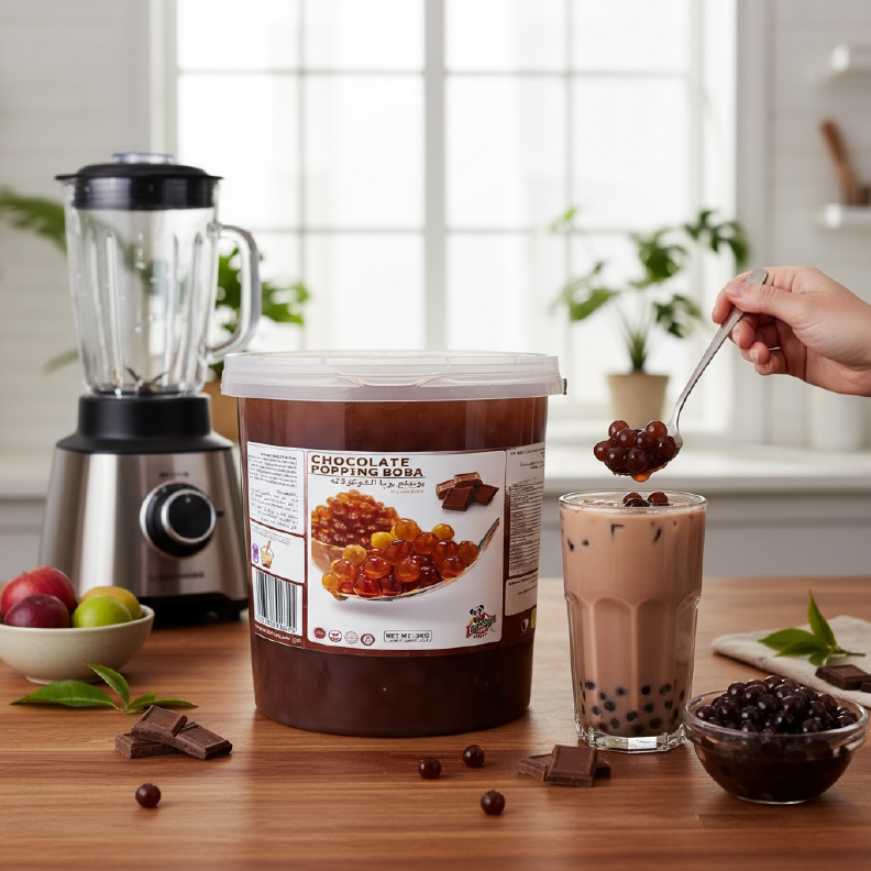  خرید بوبا شکلات آماده مصرف تولید امارات | B3shop.ir 