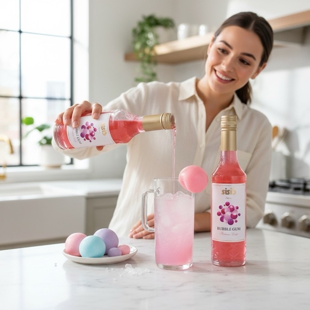  خرید سیروپ آدامس سی سیب | B3shop.ir 