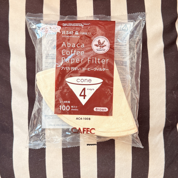  فیلتر کفک Cafec سری Abaca Brown AC4-100B 