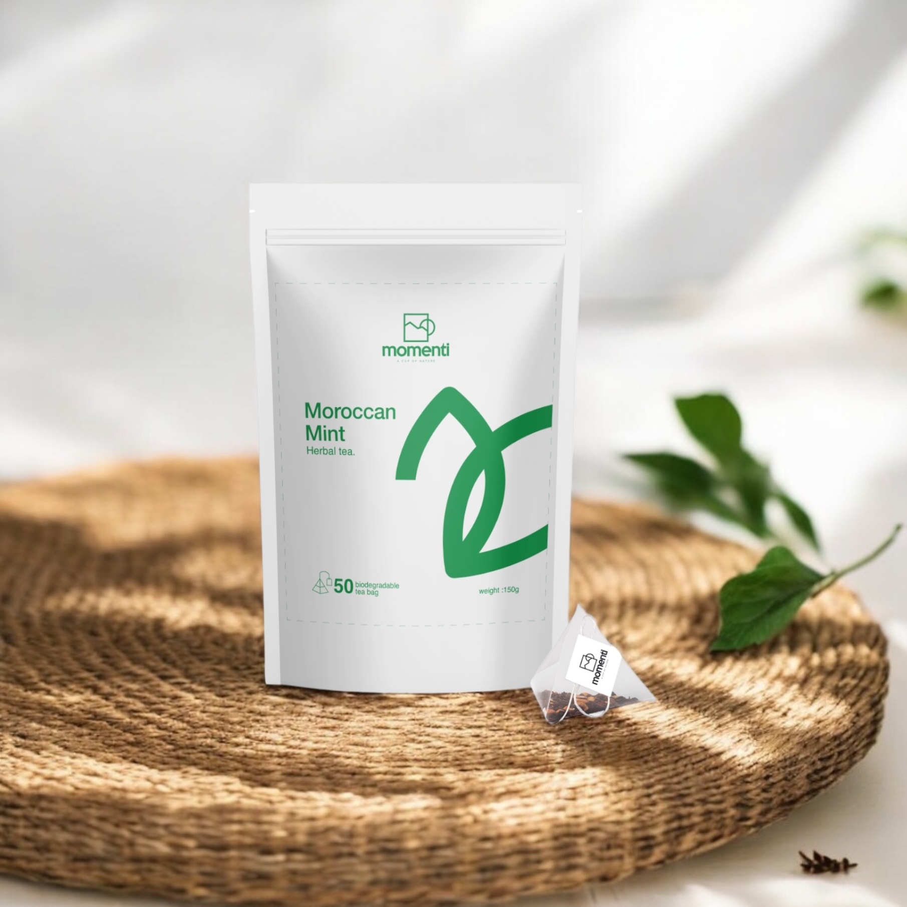  خرید دمنوش نعنا مراکشی مومنتی | B3shop.ir | momenti 