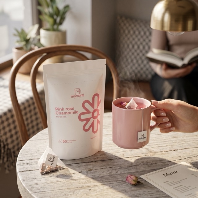  خرید ارزان دمنوش پینک رز مومنتی | B3shop.ir 