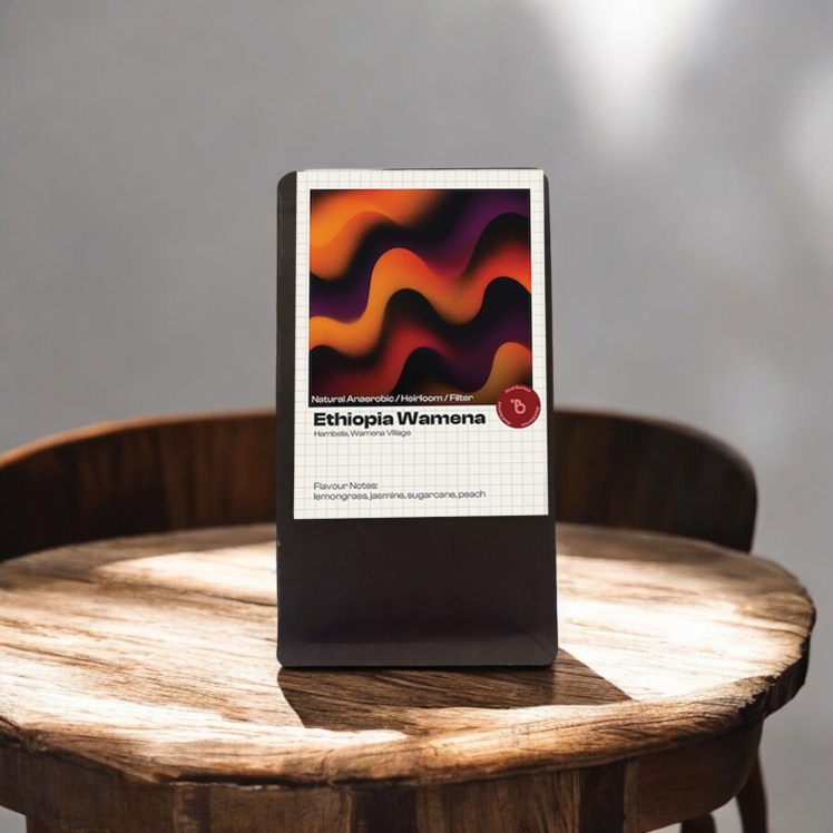 خرید قهوه تک خاستگاه اتیوپی وامنا Wamena بلک شوگر | Black Sugar | B3shop.ir