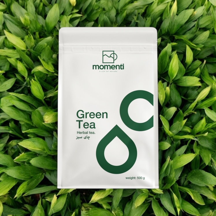 خرید چای سبز مومنتی ۲۵۰ گرمی momenti