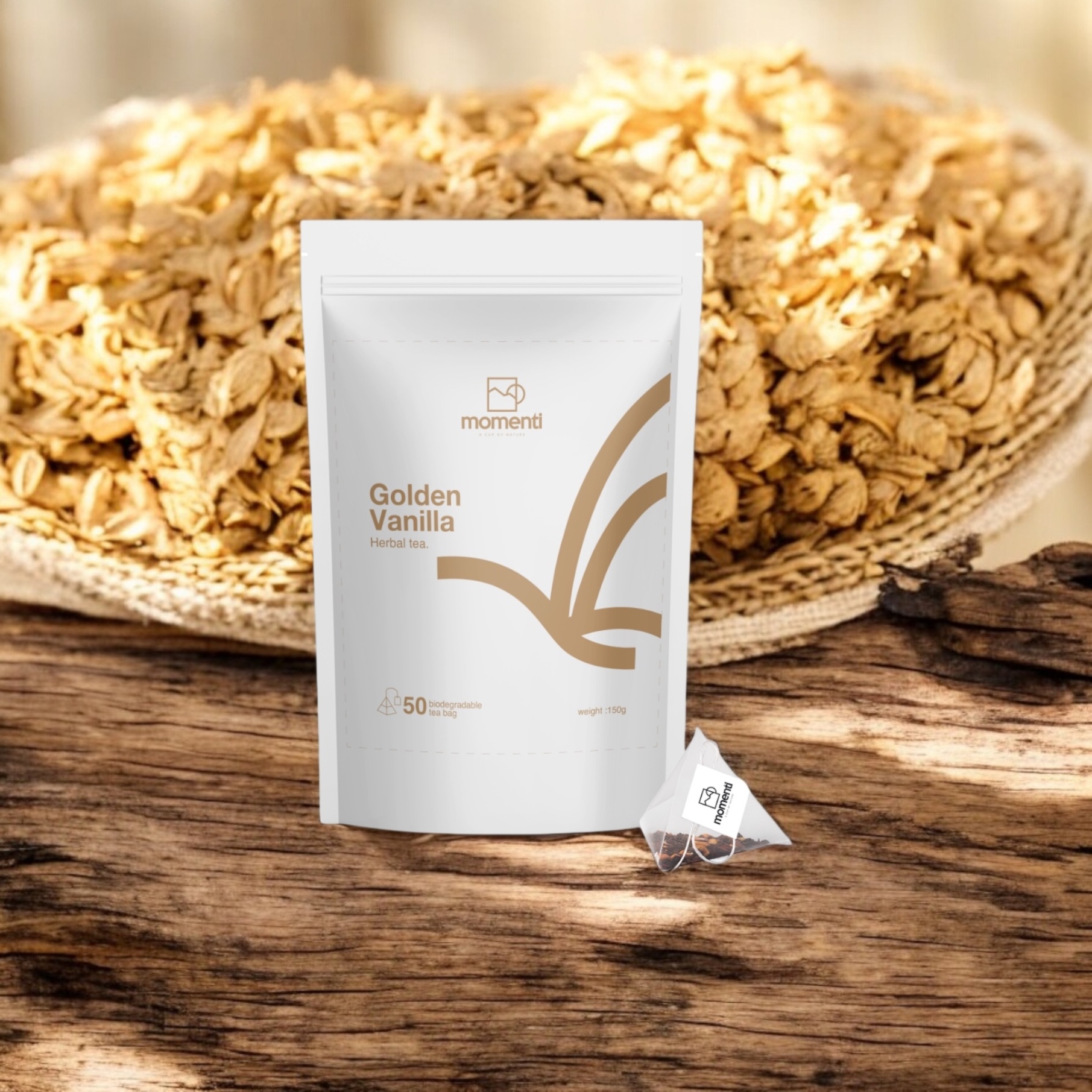  خرید Momenti دمنوش گلدن وانیلا مومنتی | B3shop.ir 