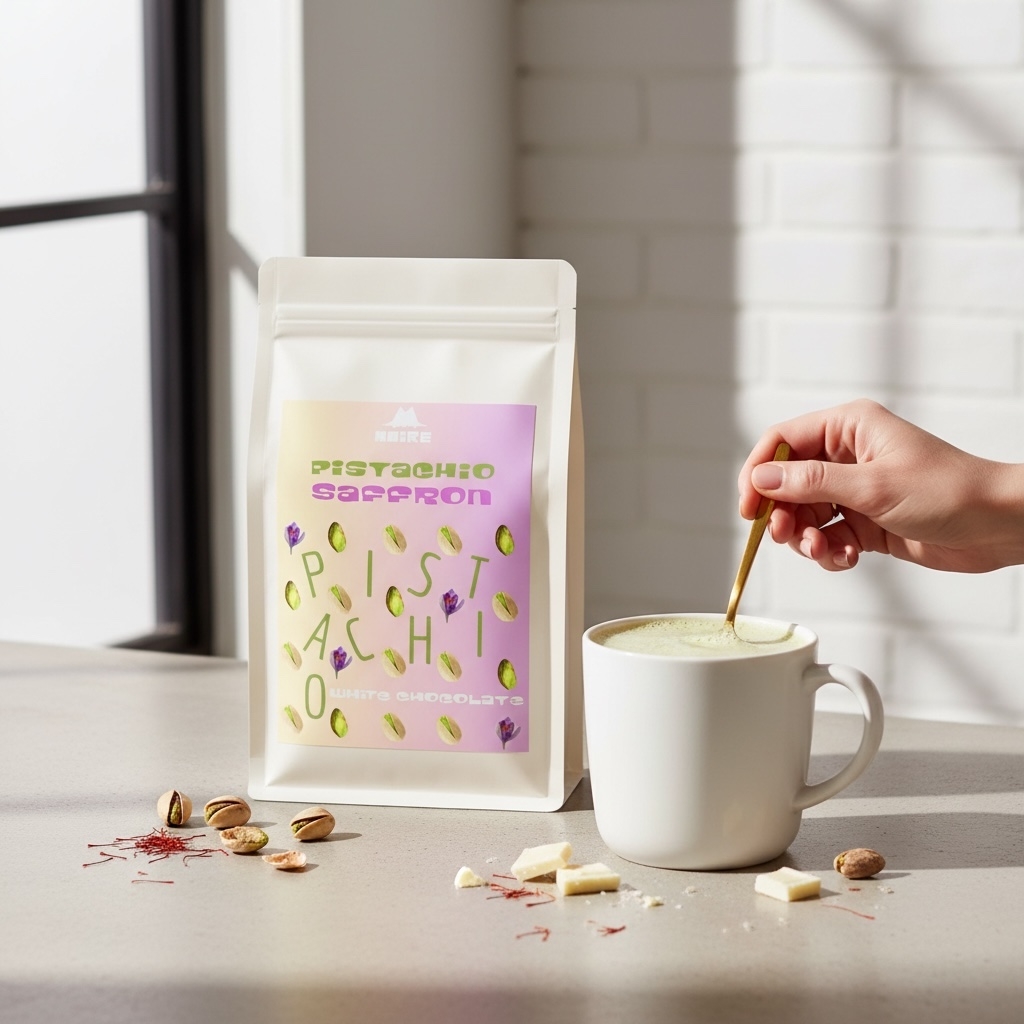  خرید پودر پسته زعفران نوآر | B3shop.ir 