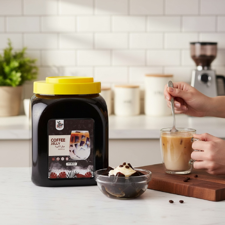خرید ژله قهوه آماده مصرف تولید امارات | B3shop.ir