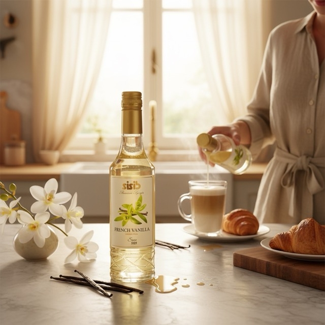  خرید سیروپ وانیل فرانسه سی سیب | B3shop.ir 