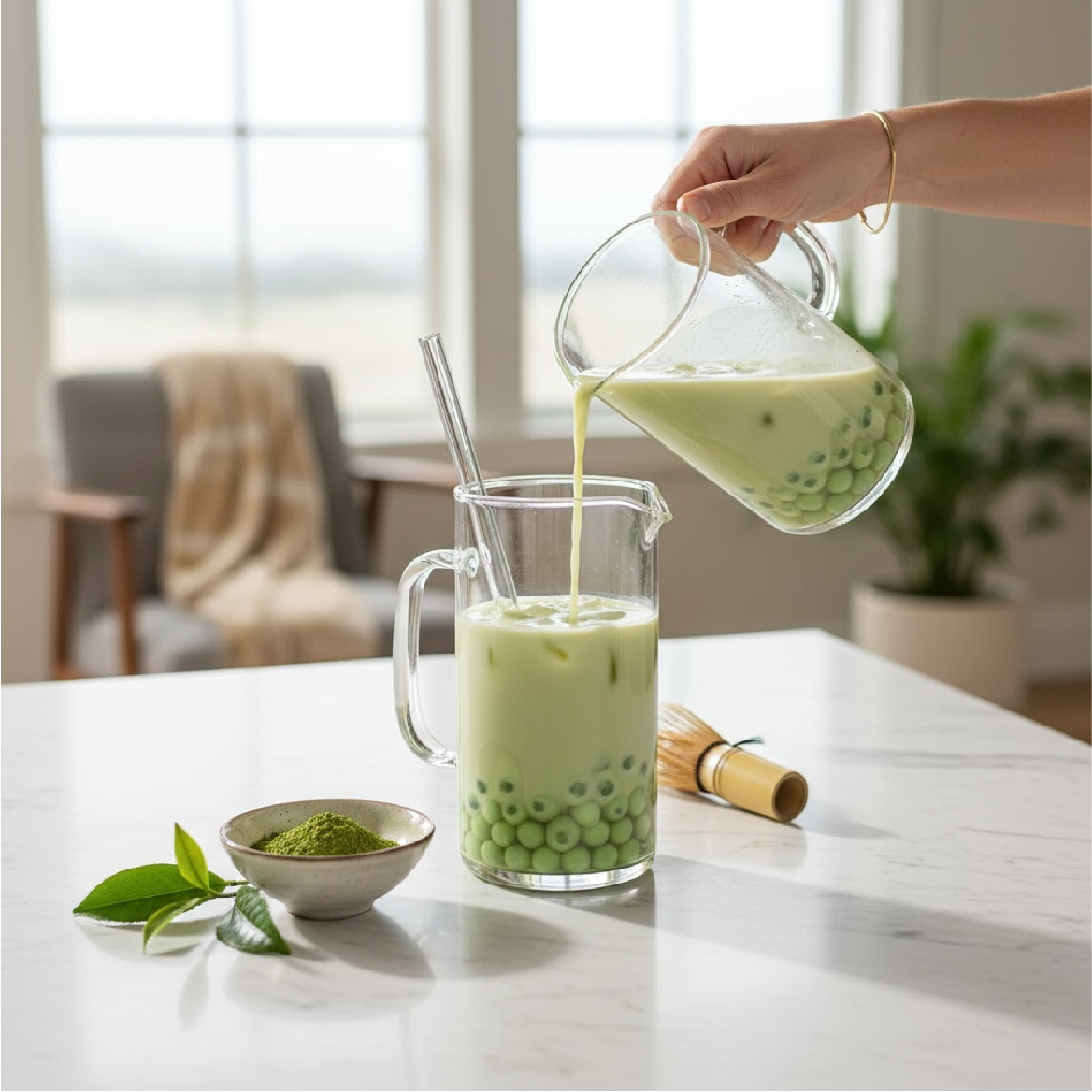  بابل تی تاپیوکا ماچا تولید امارات | B3shop.ir 