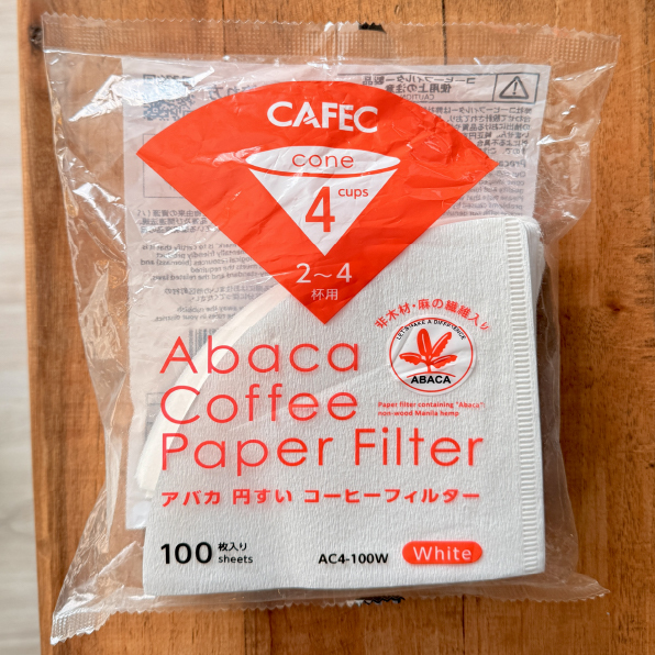 فیلتر کفک Cafec سری Abaca White AC4-100W