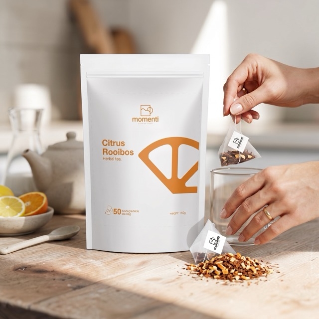  خرید دمنوش رویبوس مرکبات مومنتی | Citrus Rooibos | B3Shop 