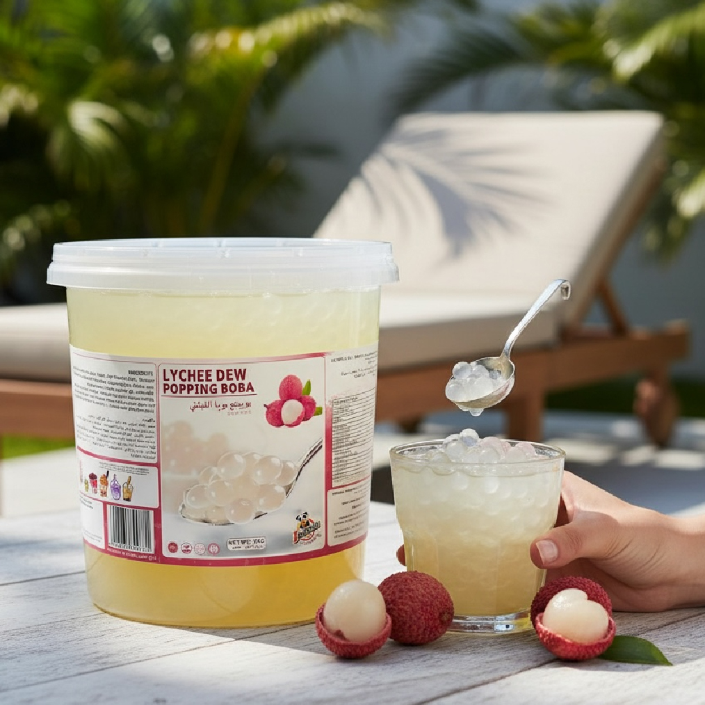  خرید بوبا لیچی آماده مصرف تولید امارات | B3shop.ir 