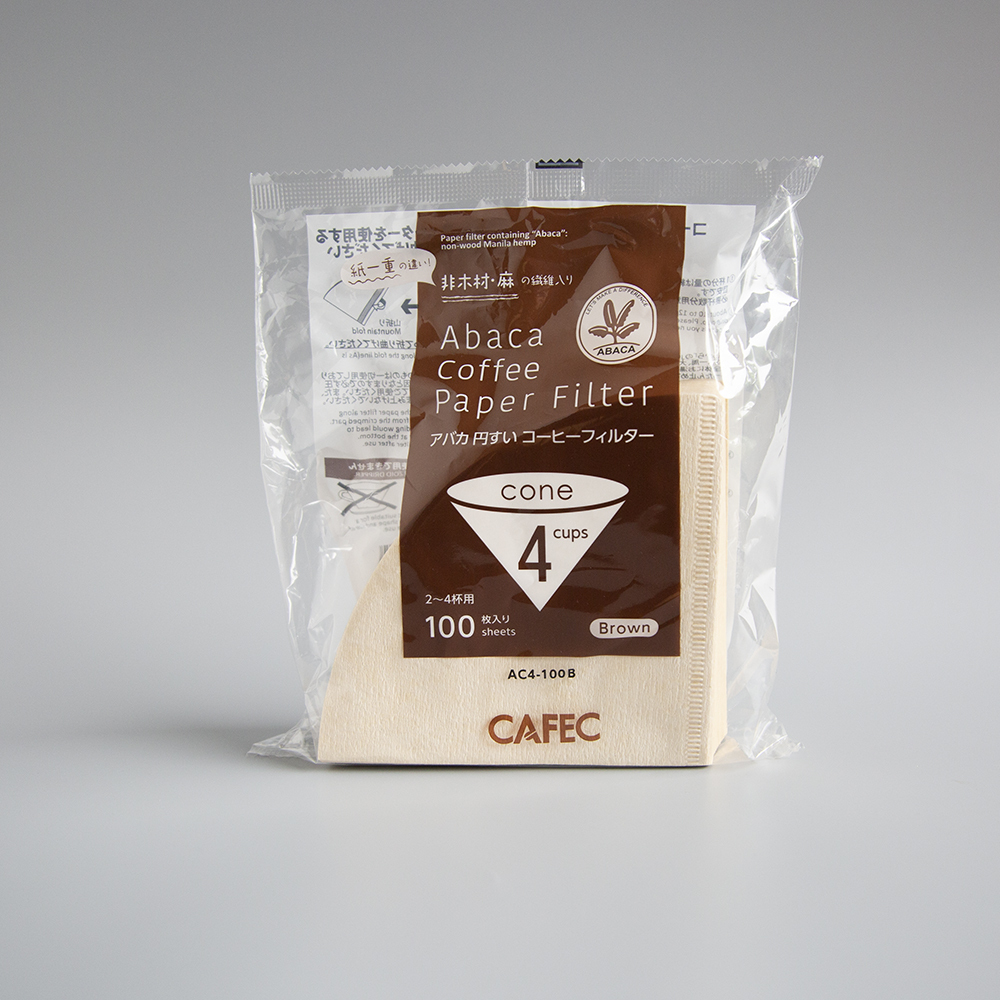  فیلتر کفک Cafec سری Abaca Brown AC4-100B 