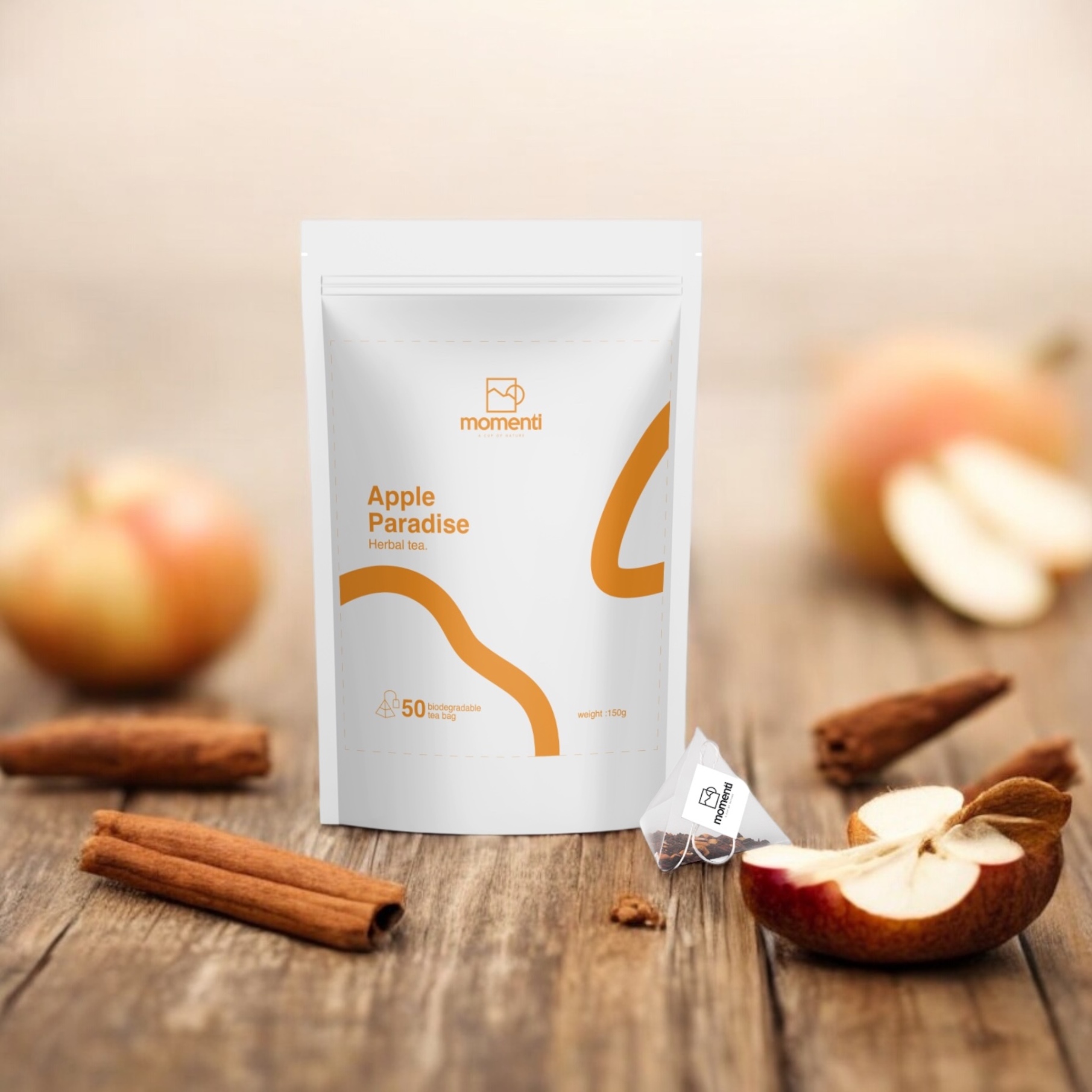  خرید دمنوش اپل پارادایس مومنتی | B3shop.ir 