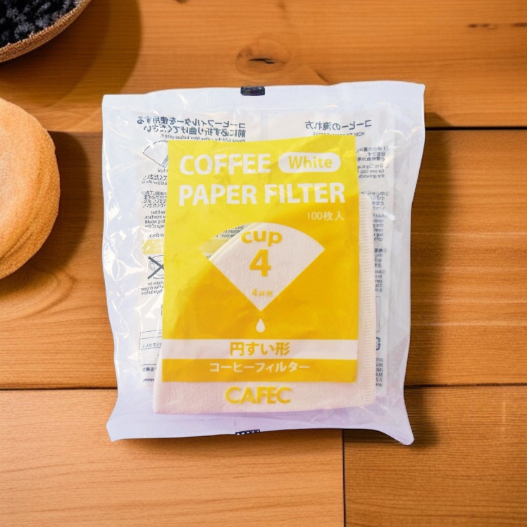 فیلتر کفک Traditional cone-shaped paper filter