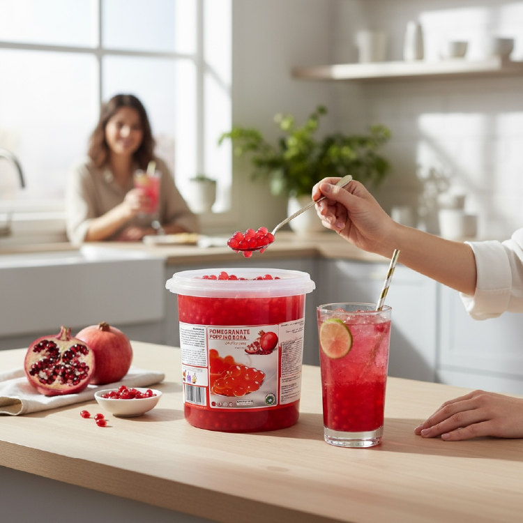  خرید بوبا انار آماده مصرف تولید امارات | B3shop.ir 