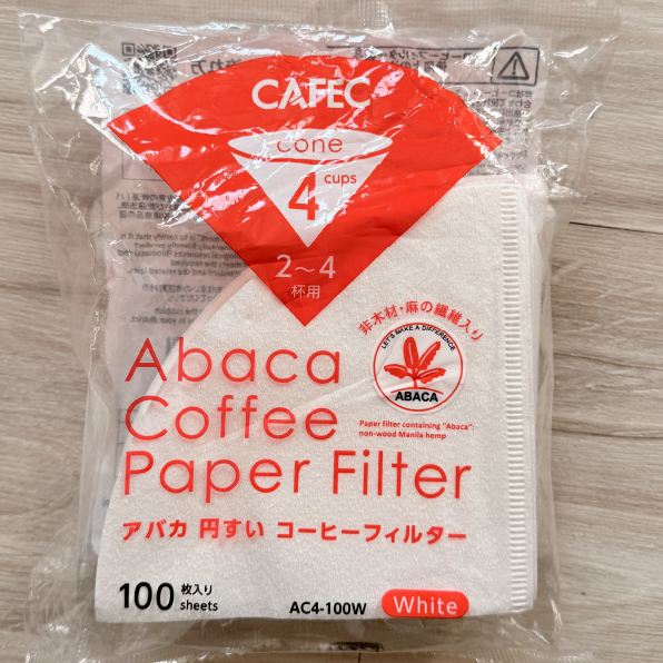  فیلتر کفک Cafec سری Abaca White AC4-100W 