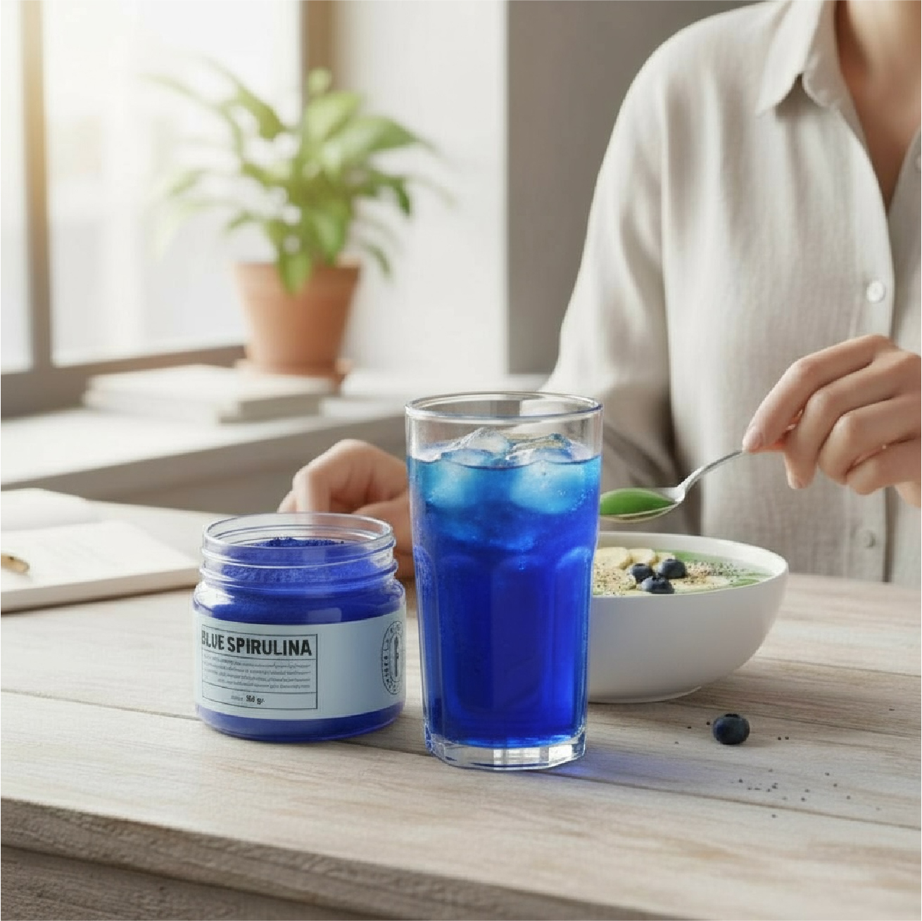 خرید اسپرولینا آبی برند لم Lemm از B3shop.ir