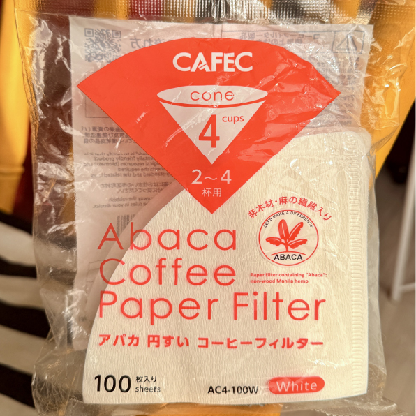  فیلتر کفک Cafec سری Abaca White AC4-100W 
