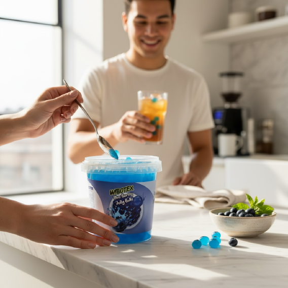 خرید بلوبری Blueberry بوبا آماده مصرف تولید ایران - ویبوتکس Wibotex | B3shop.ir