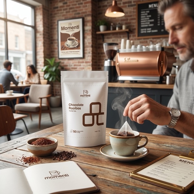  خرید دمنوش رویبوس شکلات مومنتی | Chocolate Rooibos | B3Shop 