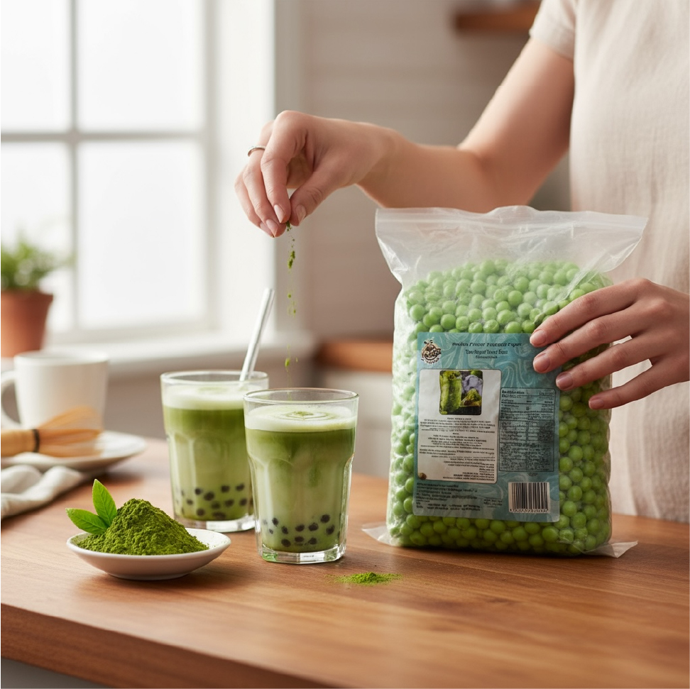  خرید گرانول بابل تی تاپیوکا ماچا تولید امارات | B3shop.ir 