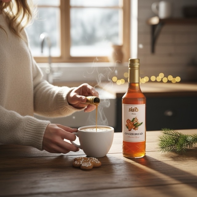 خرید سیروپ بیسکوییت زنجبیلی سی سیب | B3shop.ir