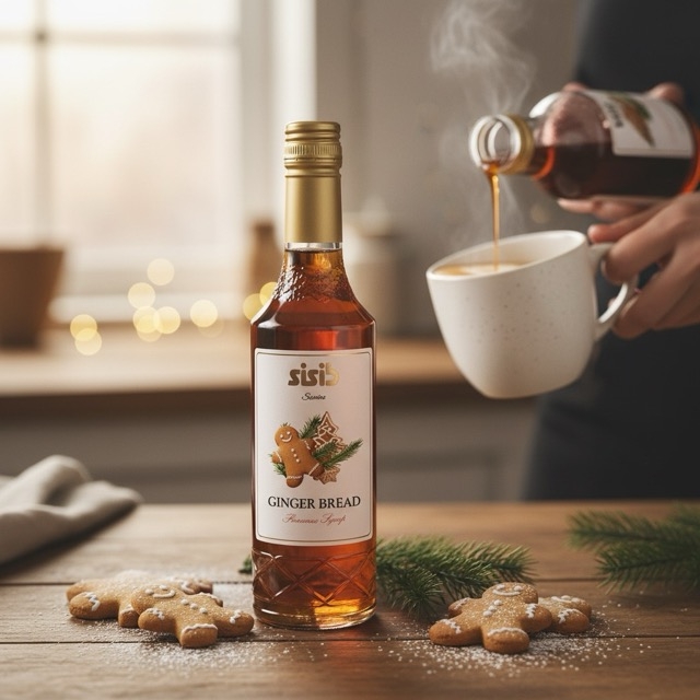 خرید سیروپ بیسکویت جینجربرد زنجبیل سی سیب | B3shop.ir