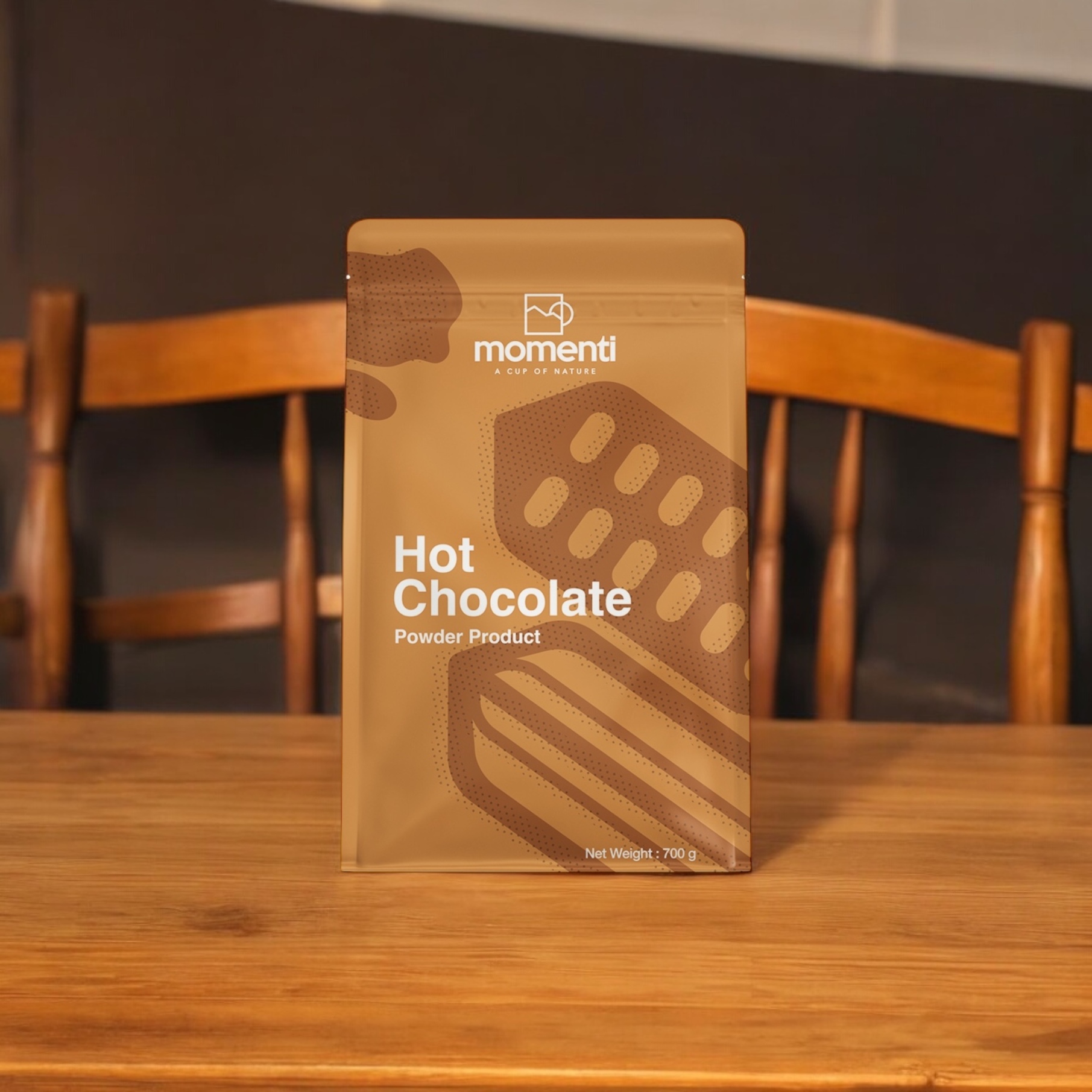  پودر شکلات داغ کلاسیک مومنتی بی۳شاپ momenti 