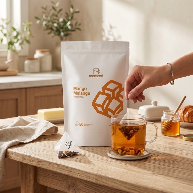 خرید چای سیاه انبه ملانژ مومنتی | Mango Melange | B3Shop