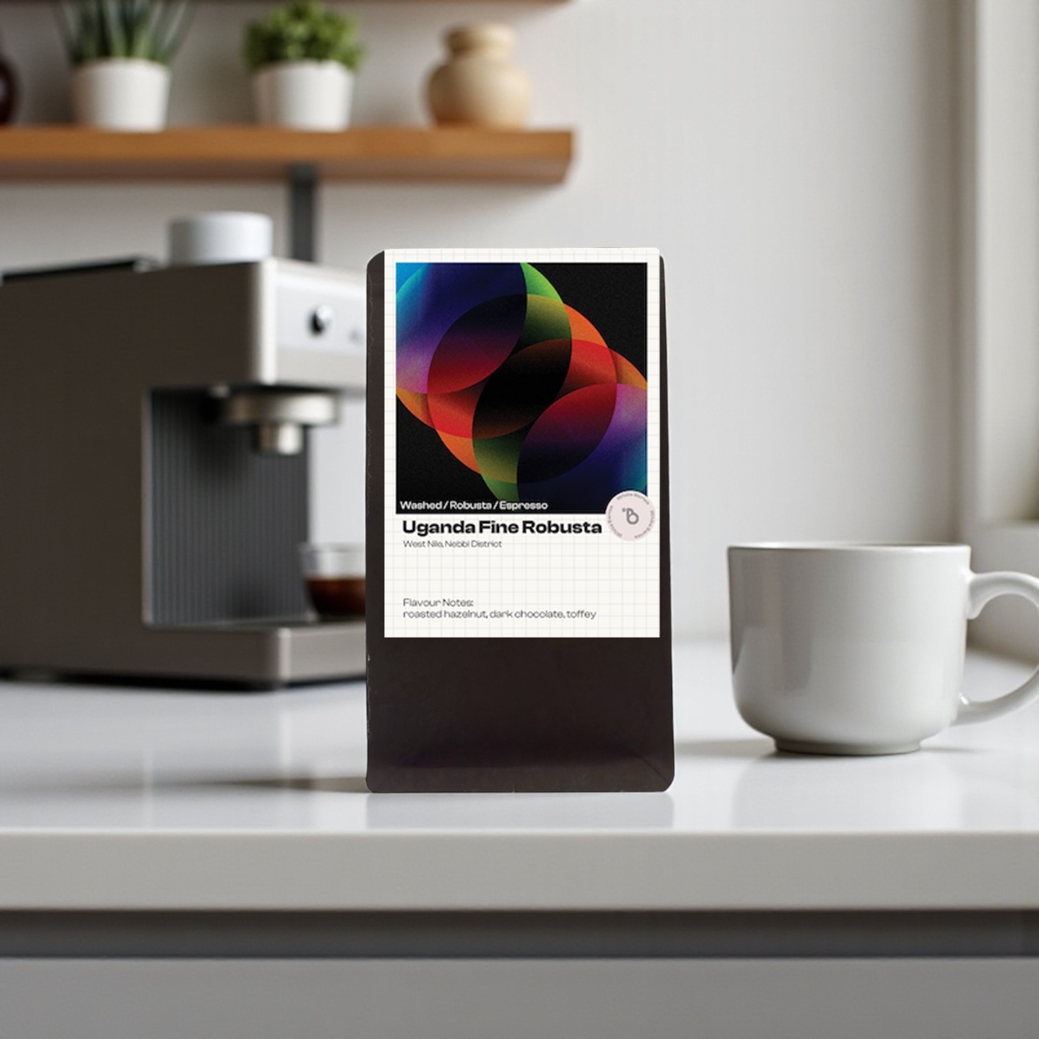  خرید قهوه تک خاستگاه اوگاندا فاین روبوستا بلک شوگر | Black Sugar | B3shop.ir 