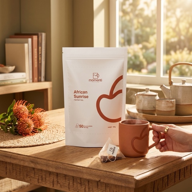  خرید دمنوش آفریکن سان‌رایز مومنتی | African Sunrise | B3Shop 