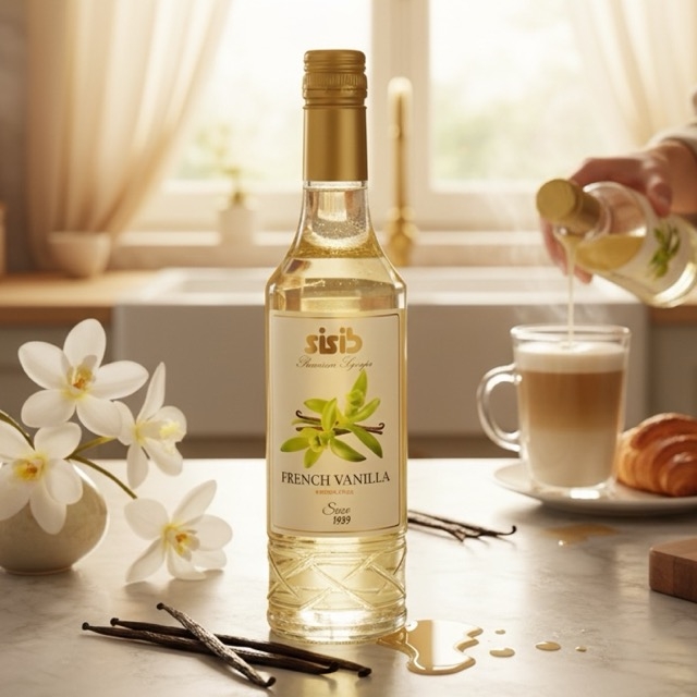  خرید سیروپ وانیل فرانسه سی سیب | B3shop.ir 