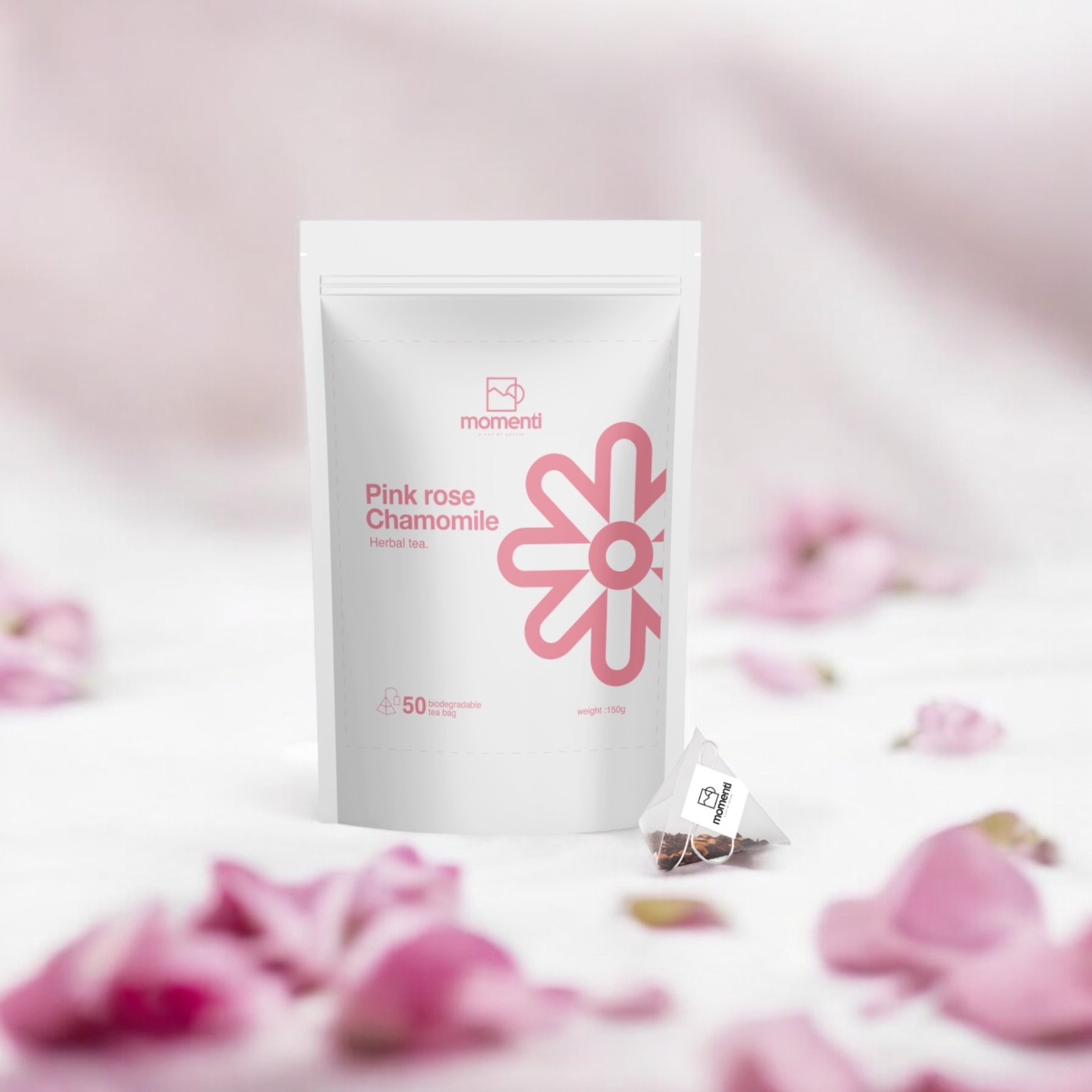  خرید دمنوش پینک رز مومنتی | B3shop.ir 